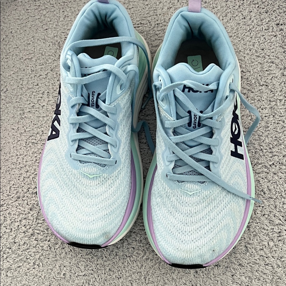 Hoka Women's Sky Blue Athletic Shoes
